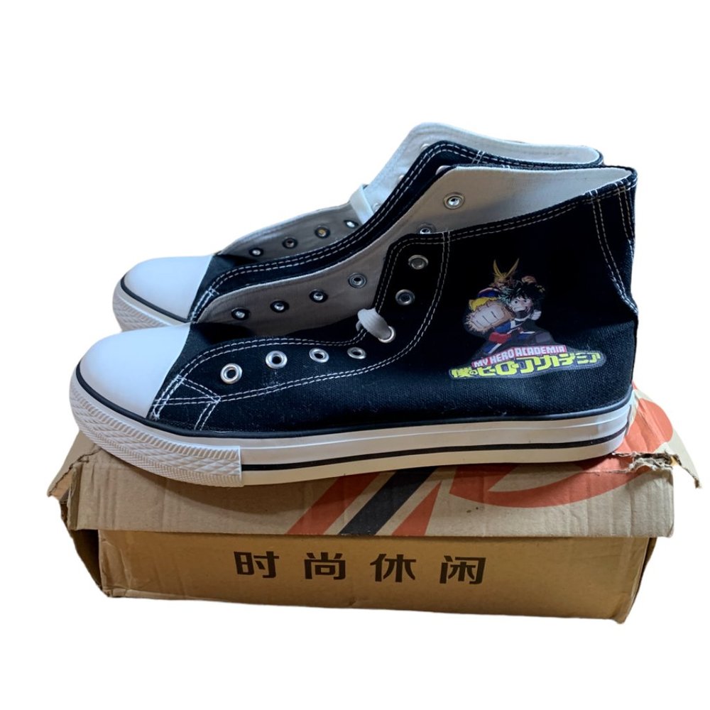 My Hero Academia Sport Fashion Canvas Shoes High Top Sneakers New Euro 44